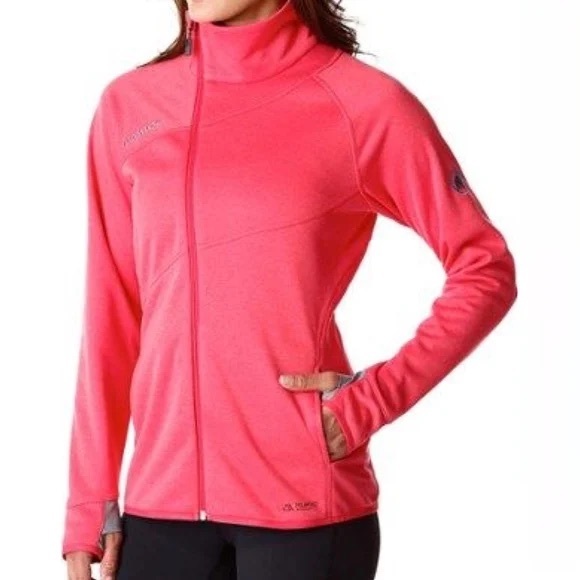 COPY - Mammut Borah Fleece Full Zip Jacket Pink Women's Size M - Picture 1 of 12